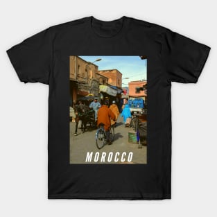 Visit Morocco Old Medina, Ancient Neighborhoods Souvenirs, Gift for Men and Women T-Shirt